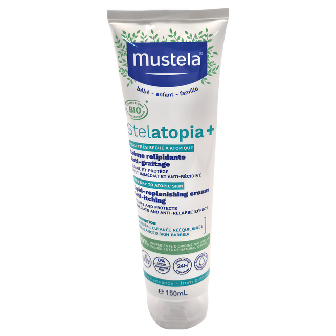 mustela 慕之恬廊 舒恬良滋養益膚柔舒霜, 1條, 150ml