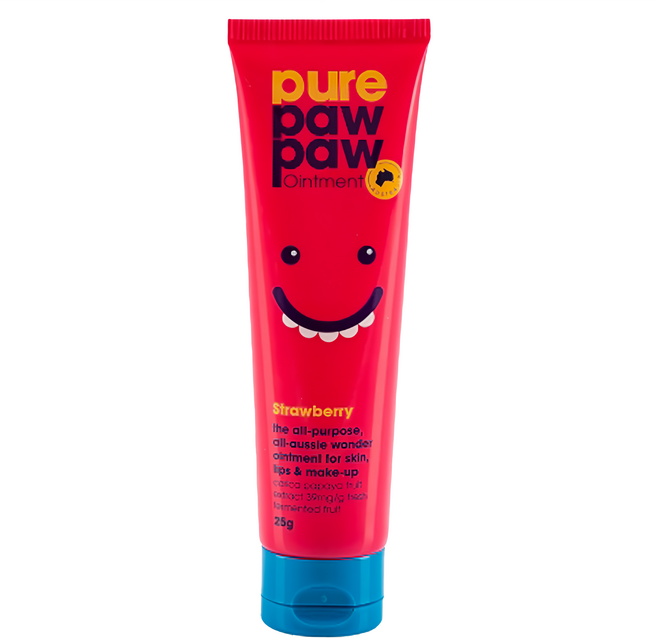 purepawpaw 澳洲神奇萬用木瓜霜, 草莓香, 25g, 1條