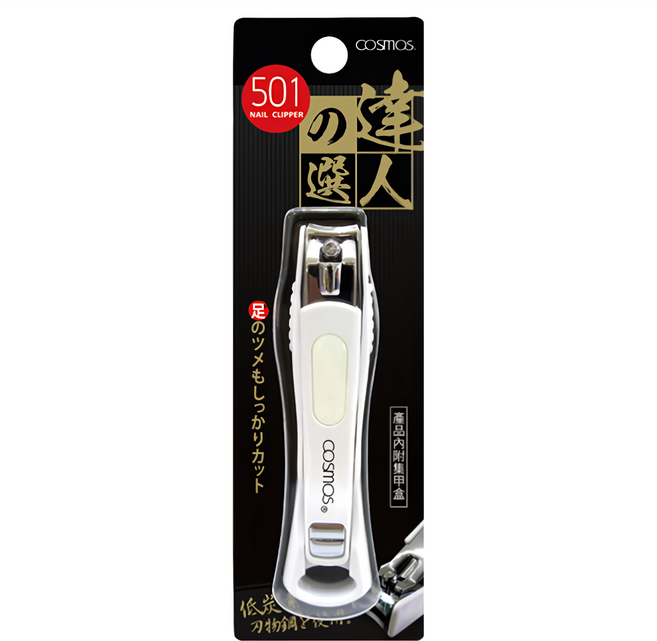 台灣 COSMOS 指甲剪, 白色, 1支
