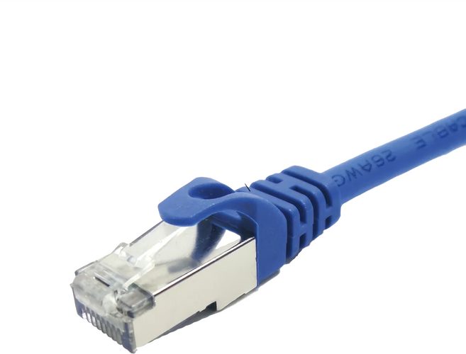 POLYWELL 寶利威爾 高速網路線 10Gbps CAT6A, 30m, 藍色, 1條