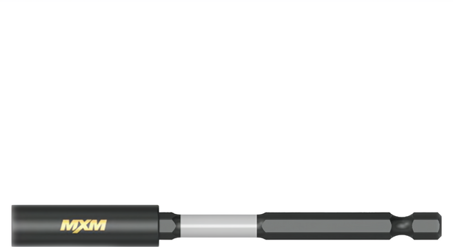 MXM TOOLS 抗衝擊磁性起子頭接桿 MB31001 1/4吋 x 60mm, 1支