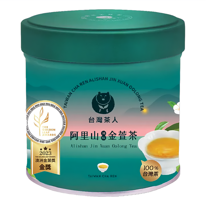台灣茶人 阿里山風味金萱茶, 40g, 1入, 1罐