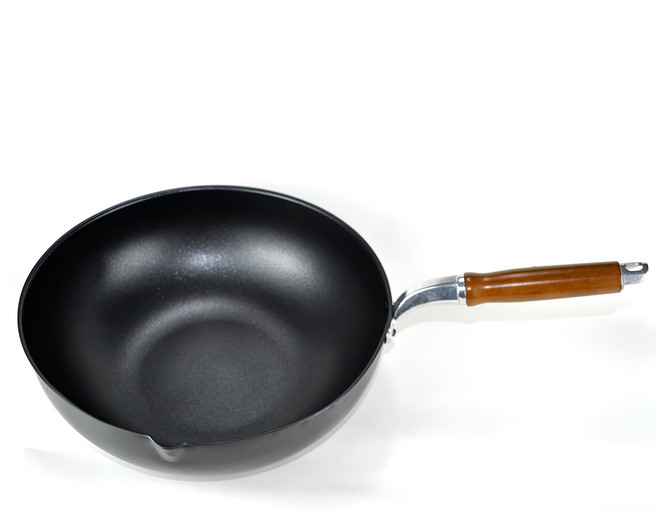 CooK&CooK 硬質塗層平底炒鍋, 1個, 28cm