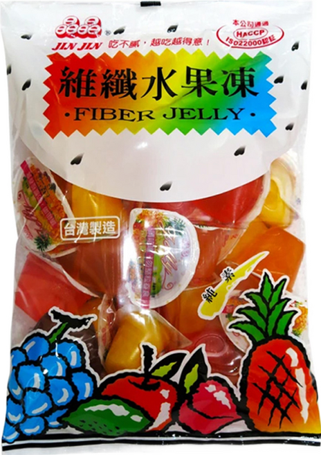 晶晶 維纖水果風味凍, 500g, 3袋