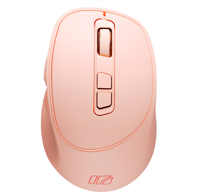 irocks 艾芮克 Wireless 三模 光學 靜音 滑鼠 粉色 5000 DPI M29R 108 x 69 x 42mm 84g