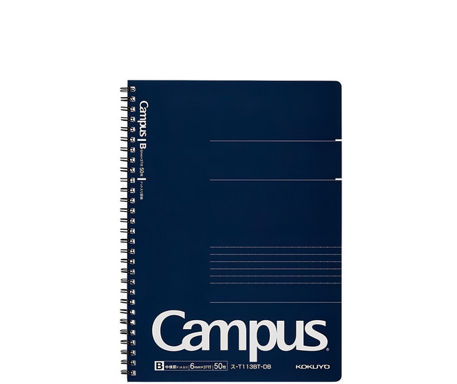 KOKUYO 國譽 Campus 大人B5點線線圈本, 黑色, 1本