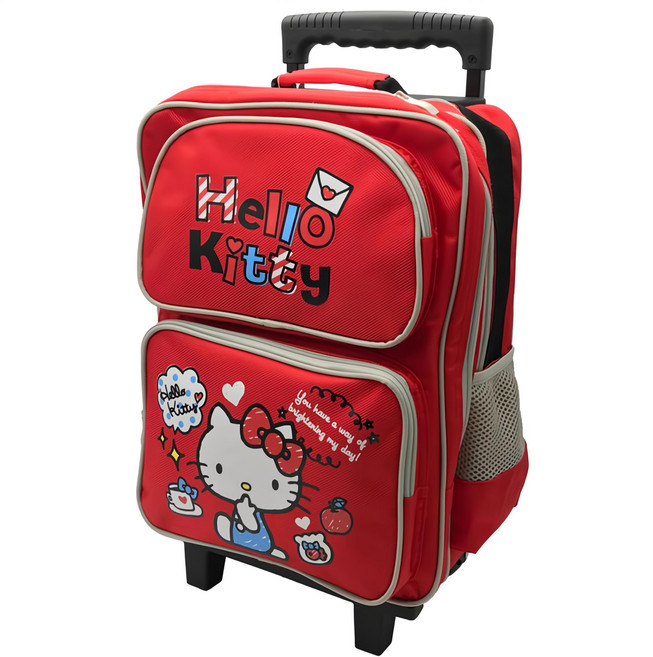 Hello Kitty 凱蒂貓 三段拉桿書包