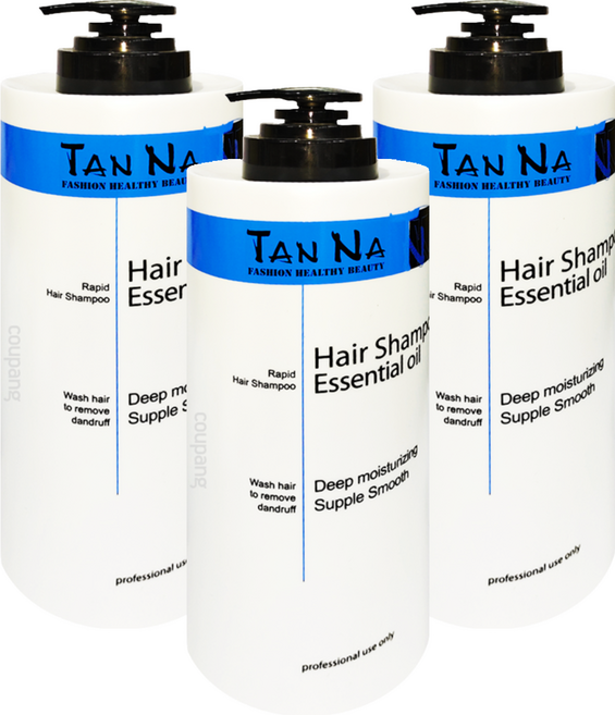 TAN NA 柑橘精油專業洗髮精, 2L, 3瓶