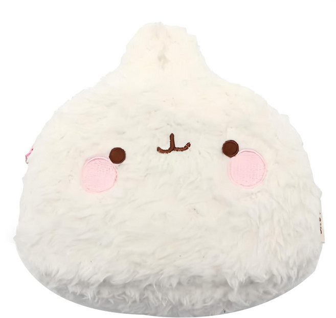 MOLANG 萌浪兔 絨毛萬用包 粉色內裏