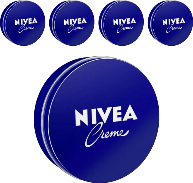 NIVEA 妮維雅 台灣公司貨 護膚霜, 150ml, 5罐