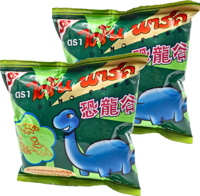 DINO PARK 恐龍谷 脆餅 海鮮 12包, 10g, 24包