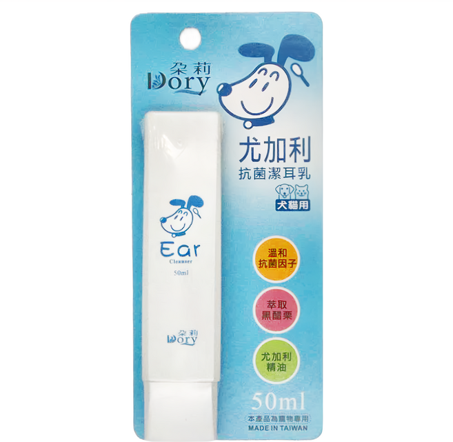 Dory 朵莉寵物潔淨美學 尤加利抗菌潔耳乳, 1個, 50ml