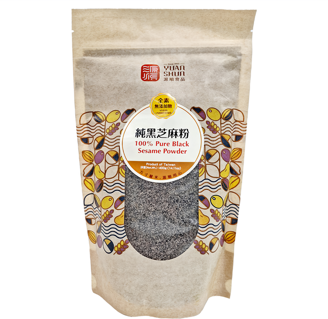 源順食品 純黑芝麻粉, 400g, 1包