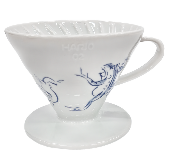 HARIO 好璃奧 x 橘吉 濾杯 V60聯名款, 1盒, 1~4杯