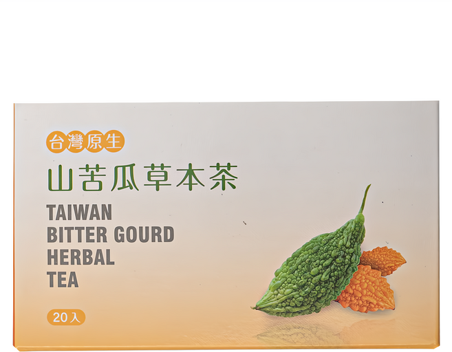 大雪山農場 山苦瓜草本茶, 20包, 3g, 1盒