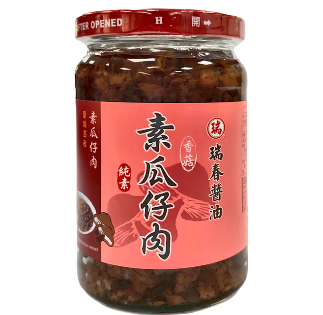 瑞春醬油 素瓜仔肉, 1罐, 320g