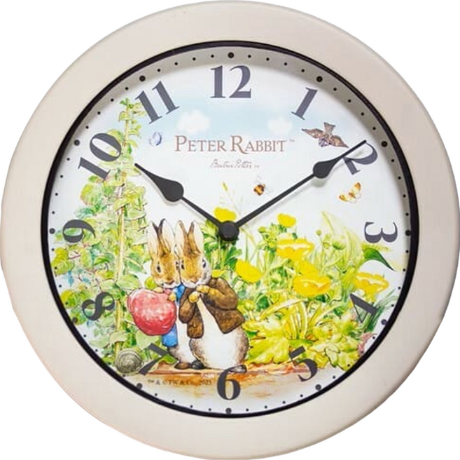 PETER RABBIT 比得兔 時鐘 TJ1456, 比得兔與班傑明