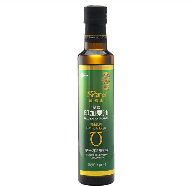 iSSana 愛善那 秘魯印加果油, 250ml, 1瓶