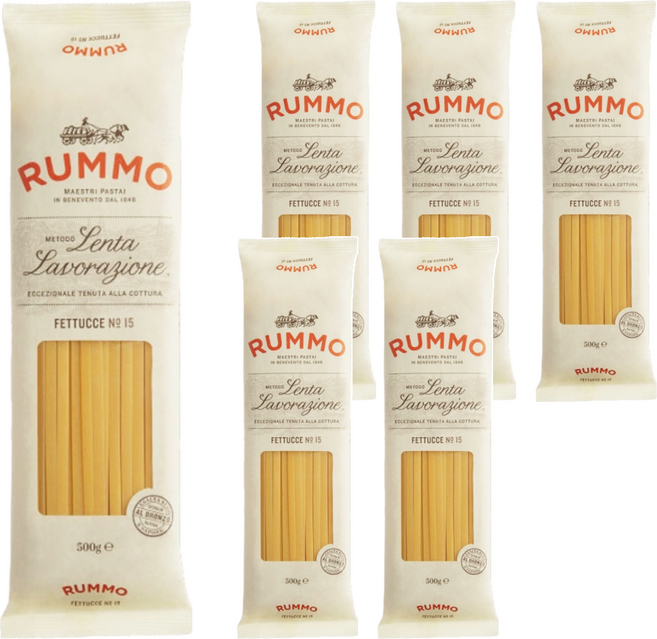 RUMMO 路莫 中寬扁麵 Fettucce N.15, 500g, 6包