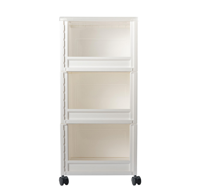 SHUTER 樹德 FUN放收納櫃 KD-3XO 388 x 388 x 832mm, 白色, 3