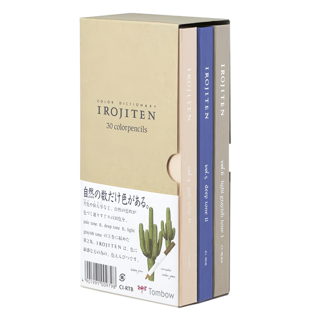 Tombow 蜻蜓牌 色辭典色鉛筆2 CI-RTB, 30色, 1組