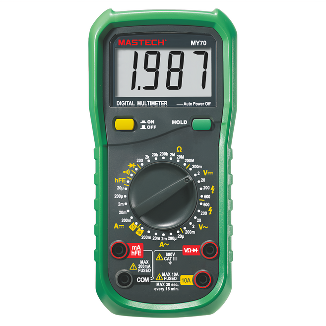 MASTECH 邁世 MY70 數字萬用表, 1個