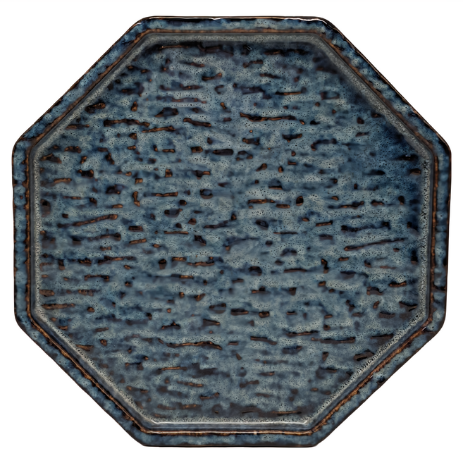 JUST HOME 八角盤 4404, 星空藍, 1個