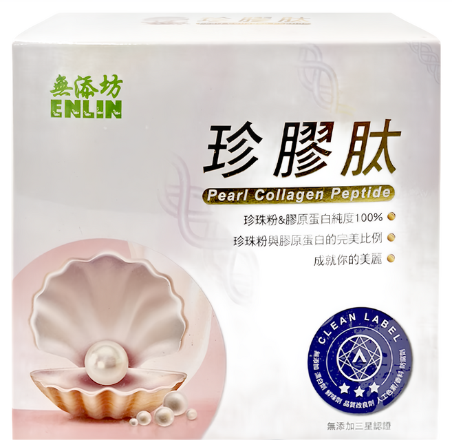 ENLIN 無添坊 珍膠肽, 5g, 30包, 1盒