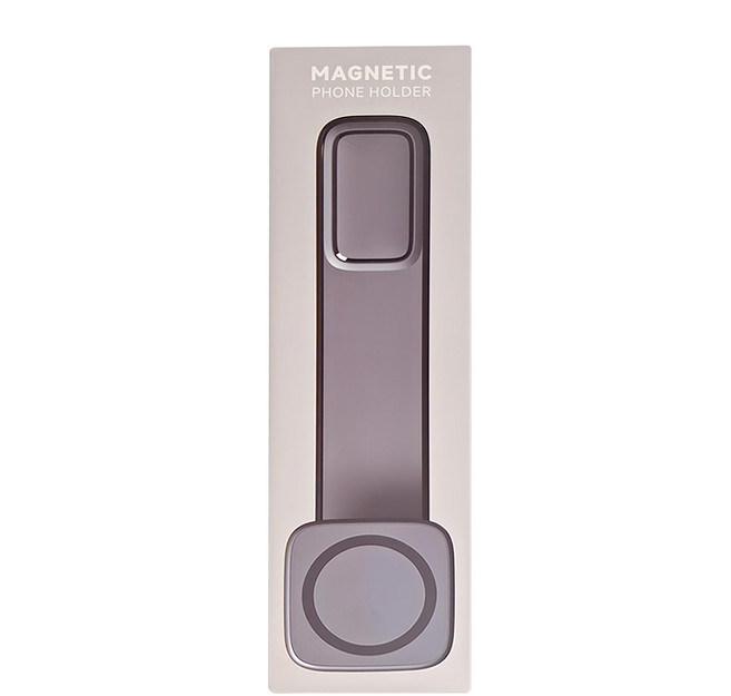 peripower 磁吸 MagSafe 黏貼式車架, 灰色, 1個
