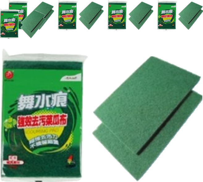 NEXCLEANS 舞水痕 強效去汙菜瓜布, 2片, 6包