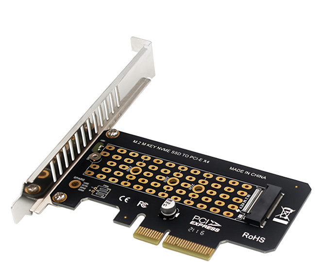 Neon 台灣霓虹 PCIe4.0 x 4轉M.2 NVMe高速轉接卡 100 x 56mm, EPM2, 1個