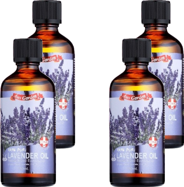 Aus Garden 澳維花園 台灣公司貨 經典薰衣草精油, 4瓶, 100ml
