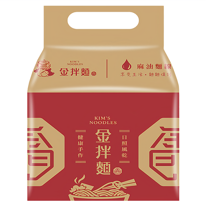 金拌麵 私房麻油麵線, 440g, 1袋