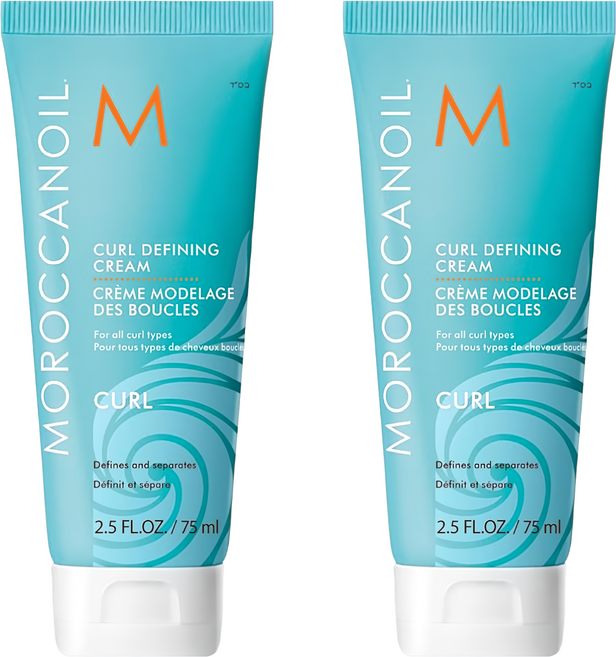 MOROCCANOIL 摩洛哥優油 台灣公司貨 捲度記憶塑型乳, 75ml, 2條