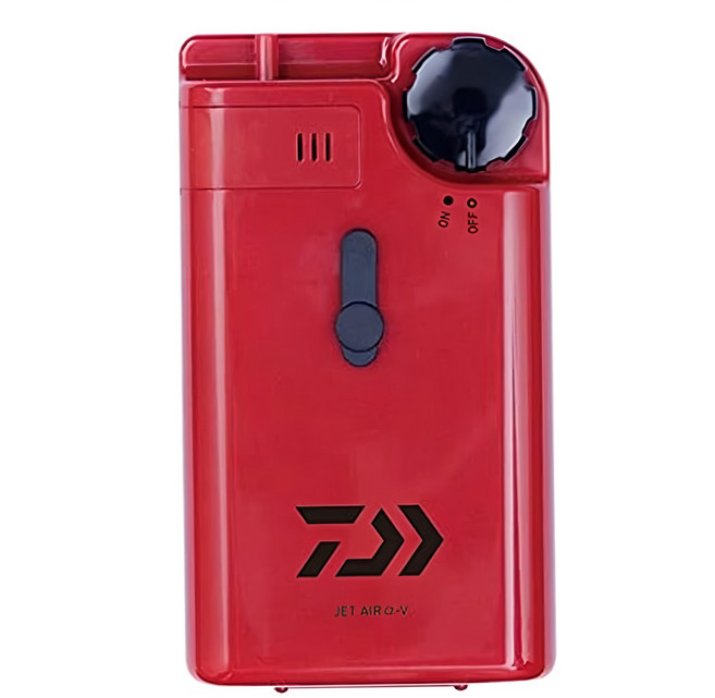 DAIWA 大和 打氣機 JET AIR ALPHA V, 紅色, 1台