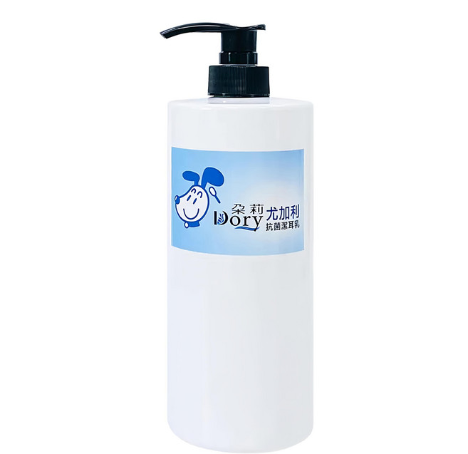 Dory 朵莉寵物潔淨美學 尤加利抗菌潔耳乳 DR14939, 1瓶, 1L