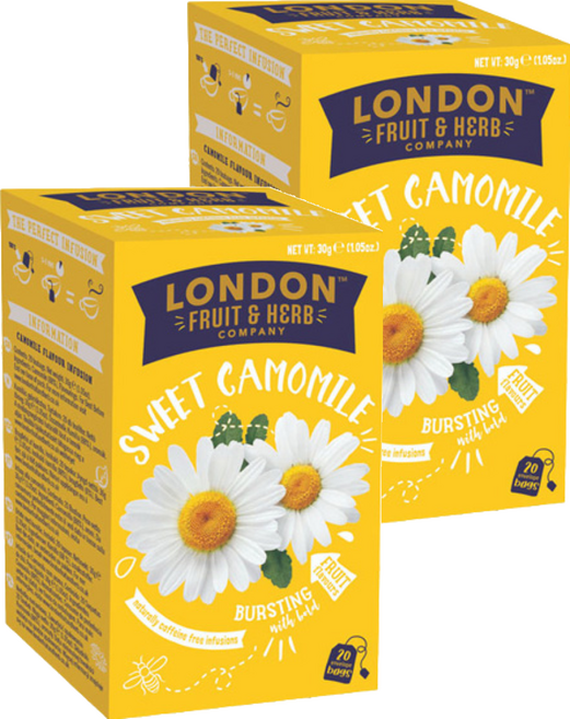 LONDON F&H 芙賀茶 蜜香甘菊, 1.5g, 20包, 2盒