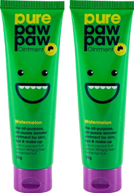 purepawpaw 澳洲神奇萬用木瓜霜, 西瓜香, 25g, 2條
