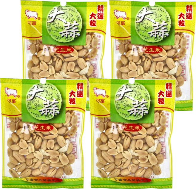 可富 大蒜花生米, 60g, 4包
