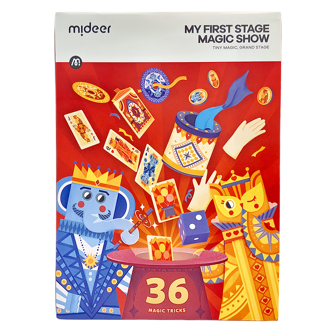 mideer 進階魔術寶箱 36種魔術 6歲以上, 1盒