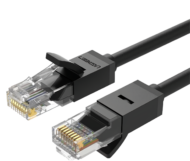 UGREEN 綠聯 CAT6網路線, 黑色, 1個, 25m