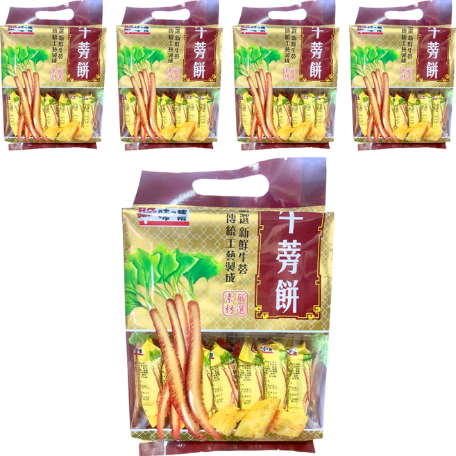 味之集 牛蒡餅, 210g, 5袋