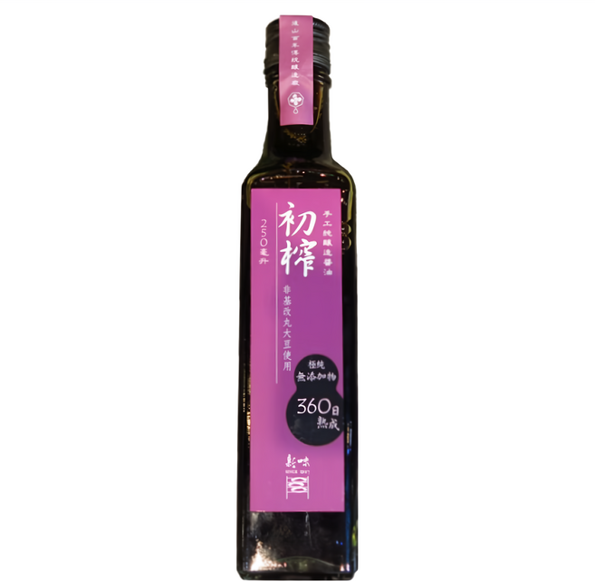 新味醬油 初榨醬油, 250ml, 1瓶