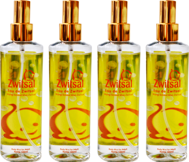 Zwitsal 香水身體噴霧, 100ml, 4瓶