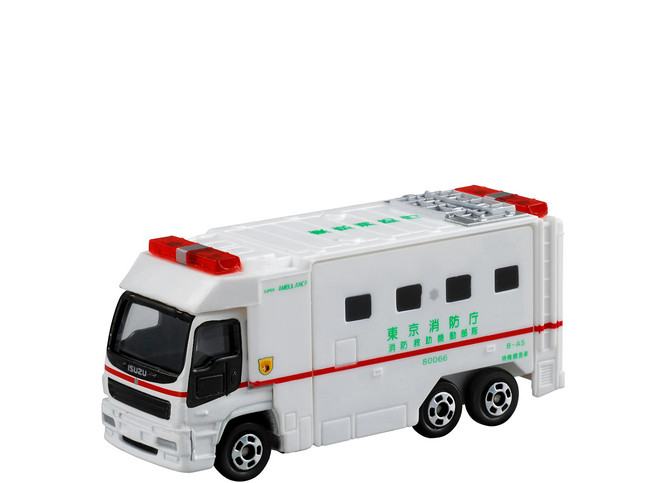 TAKARA TOMY TOMICA小汽車 大型救護車, 大型救護車 白色, 1個