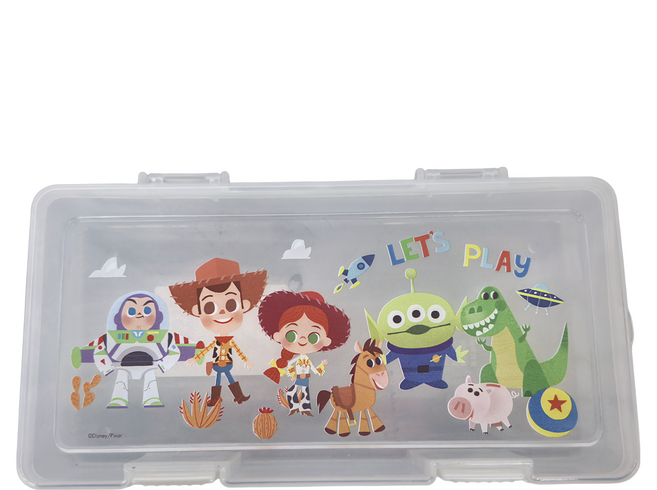 Disney 迪士尼 萬用收納盒 Let's Play DU-7030TA, Let's Play 透明色, 1個