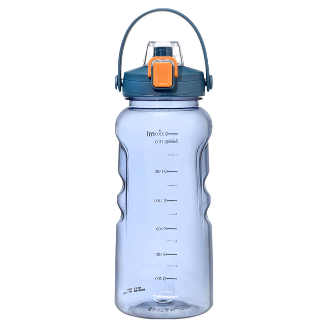 THERMOcafe 凱菲 隨手瓶 TCTB-2200-BL, 活力藍, 2.2L, 1個