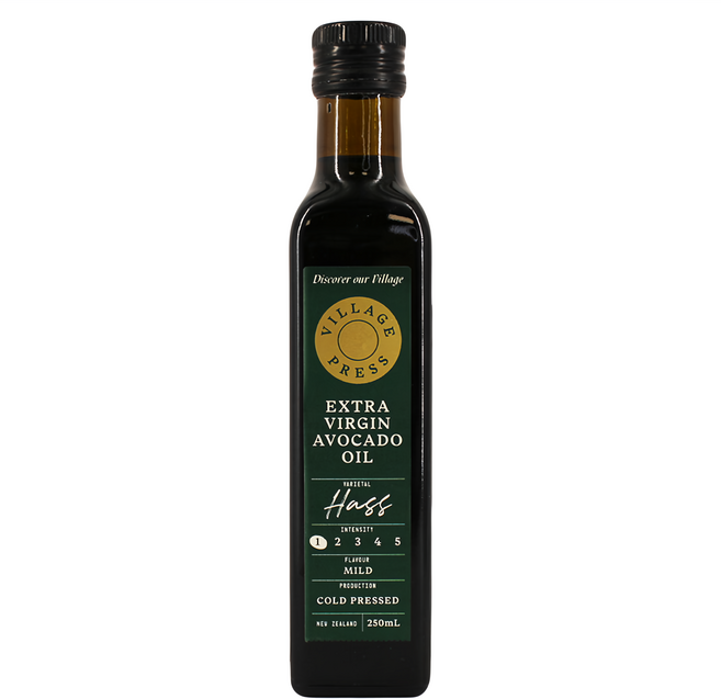 THE VILLAGE PRESS 紐西蘭原裝進口 冷壓初榨酪梨油, 250ml, 1瓶
