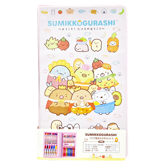 Sumikkogurashi 角落生物 UNIQUE S/G 繪畫工具組 粉色, 36色, 1盒