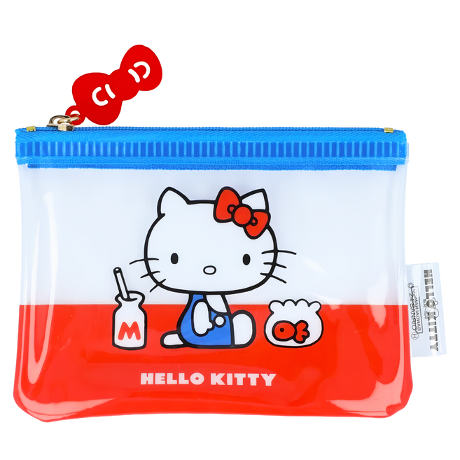 sun-star Hello Kitty 50週年迷你拉鍊小物零錢收納袋 25g
